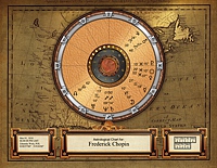 Art Designer Wheel: Old Maps Theme